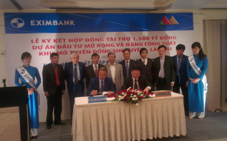About VND1 5 trillion in aid to improve capacity of Sin Quyen copper mine
